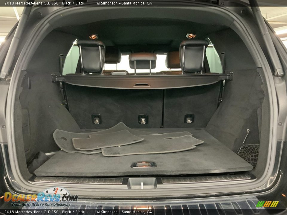 2018 Mercedes-Benz GLE 350 Black / Black Photo #9