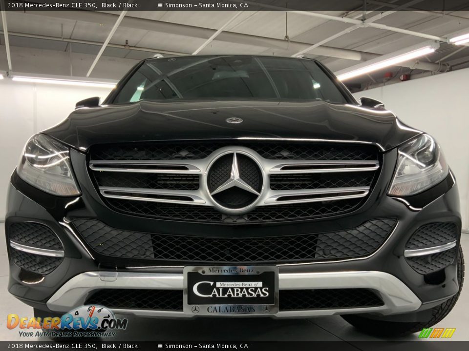 2018 Mercedes-Benz GLE 350 Black / Black Photo #16