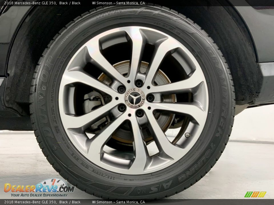 2018 Mercedes-Benz GLE 350 Black / Black Photo #19