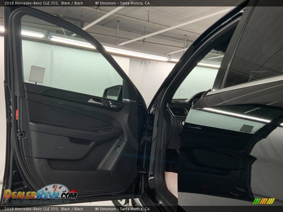 2018 Mercedes-Benz GLE 350 Black / Black Photo #20
