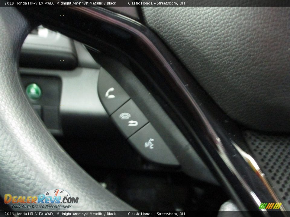 2019 Honda HR-V EX AWD Midnight Amethyst Metallic / Black Photo #33