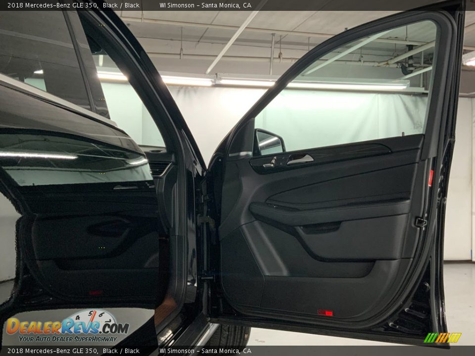2018 Mercedes-Benz GLE 350 Black / Black Photo #31