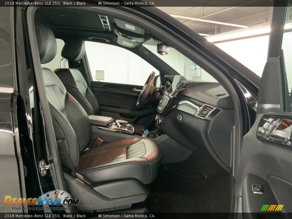 2018 Mercedes-Benz GLE 350 Black / Black Photo #32