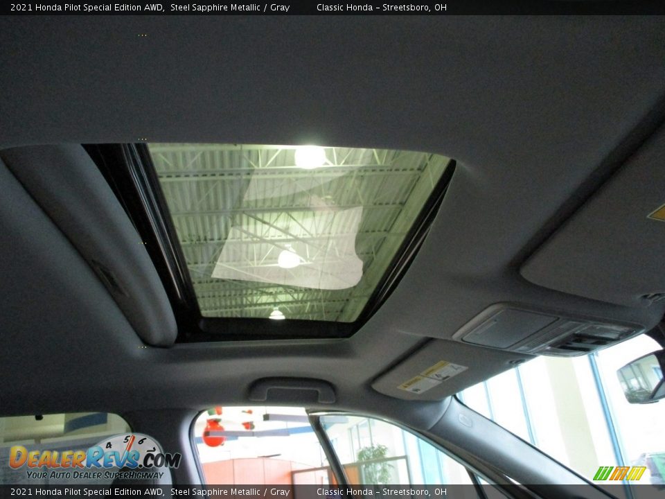 2021 Honda Pilot Special Edition AWD Steel Sapphire Metallic / Gray Photo #17