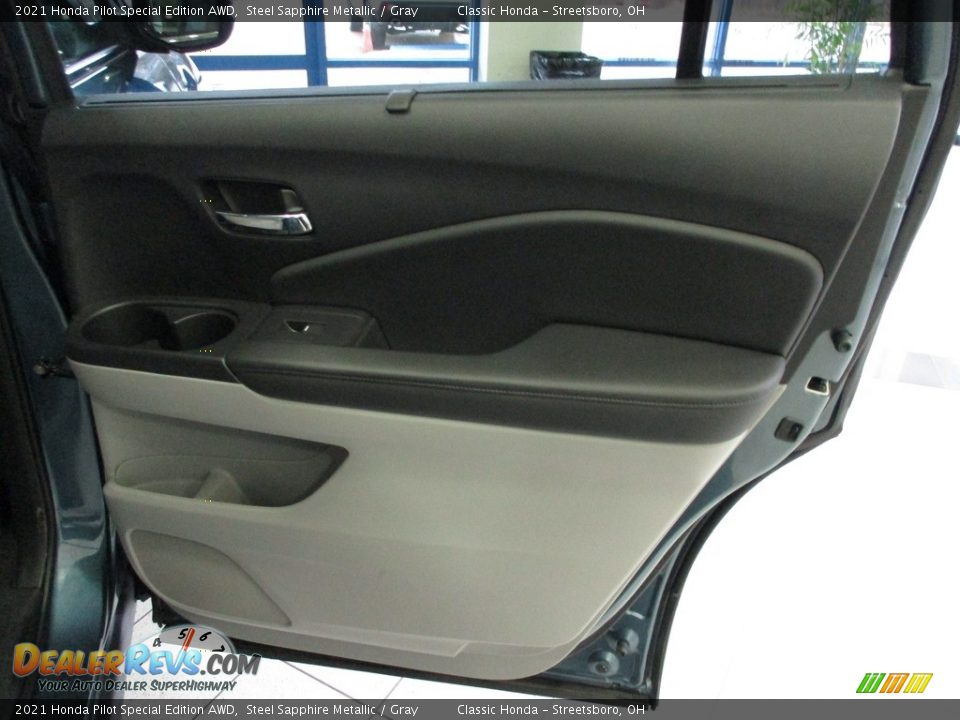 2021 Honda Pilot Special Edition AWD Steel Sapphire Metallic / Gray Photo #18
