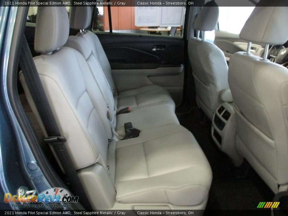 2021 Honda Pilot Special Edition AWD Steel Sapphire Metallic / Gray Photo #20