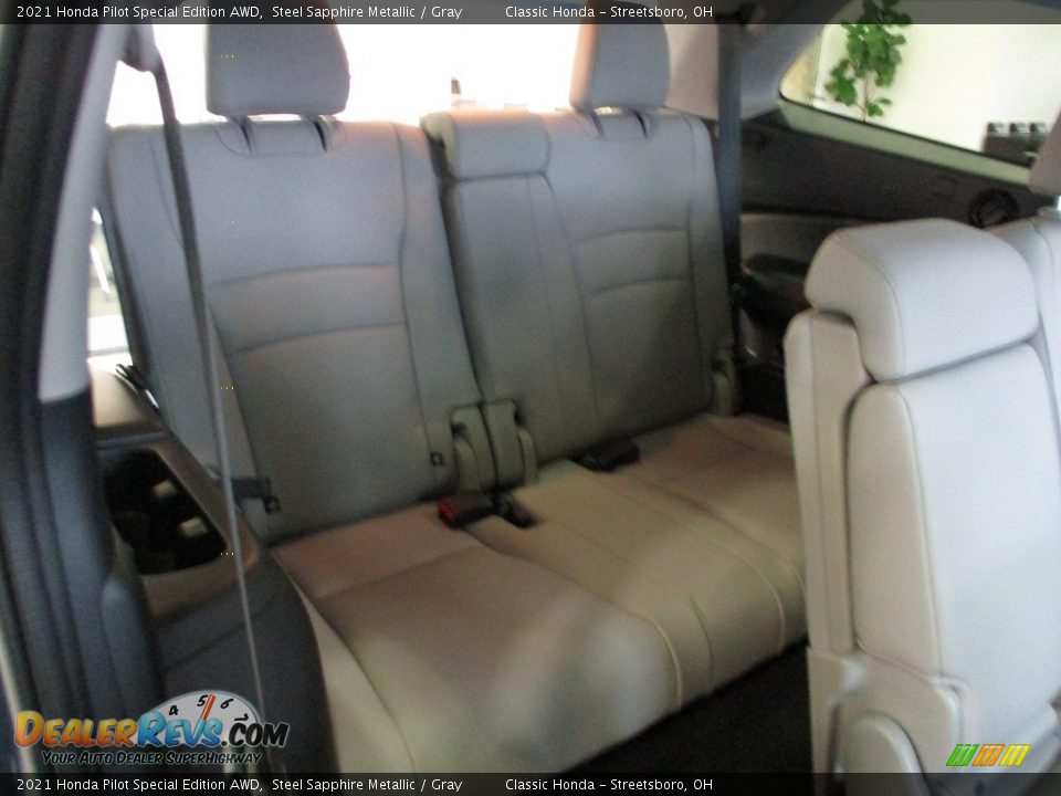 2021 Honda Pilot Special Edition AWD Steel Sapphire Metallic / Gray Photo #21