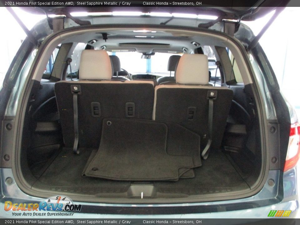 2021 Honda Pilot Special Edition AWD Steel Sapphire Metallic / Gray Photo #22