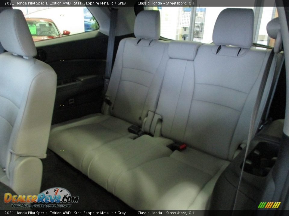 2021 Honda Pilot Special Edition AWD Steel Sapphire Metallic / Gray Photo #27