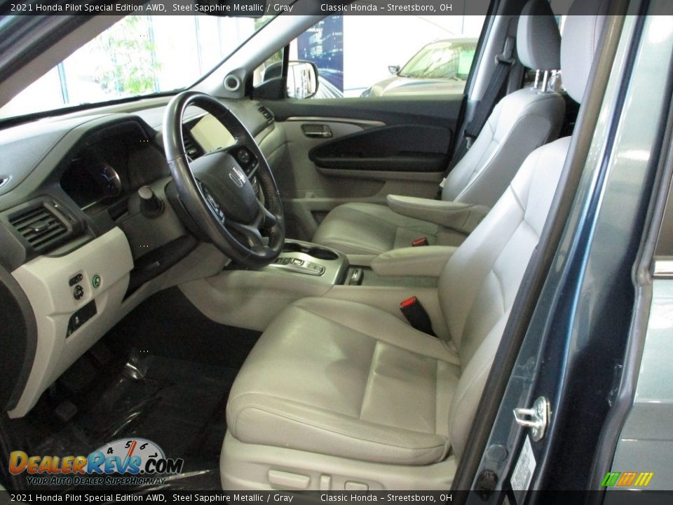 2021 Honda Pilot Special Edition AWD Steel Sapphire Metallic / Gray Photo #30