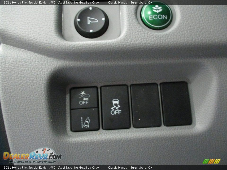 2021 Honda Pilot Special Edition AWD Steel Sapphire Metallic / Gray Photo #31