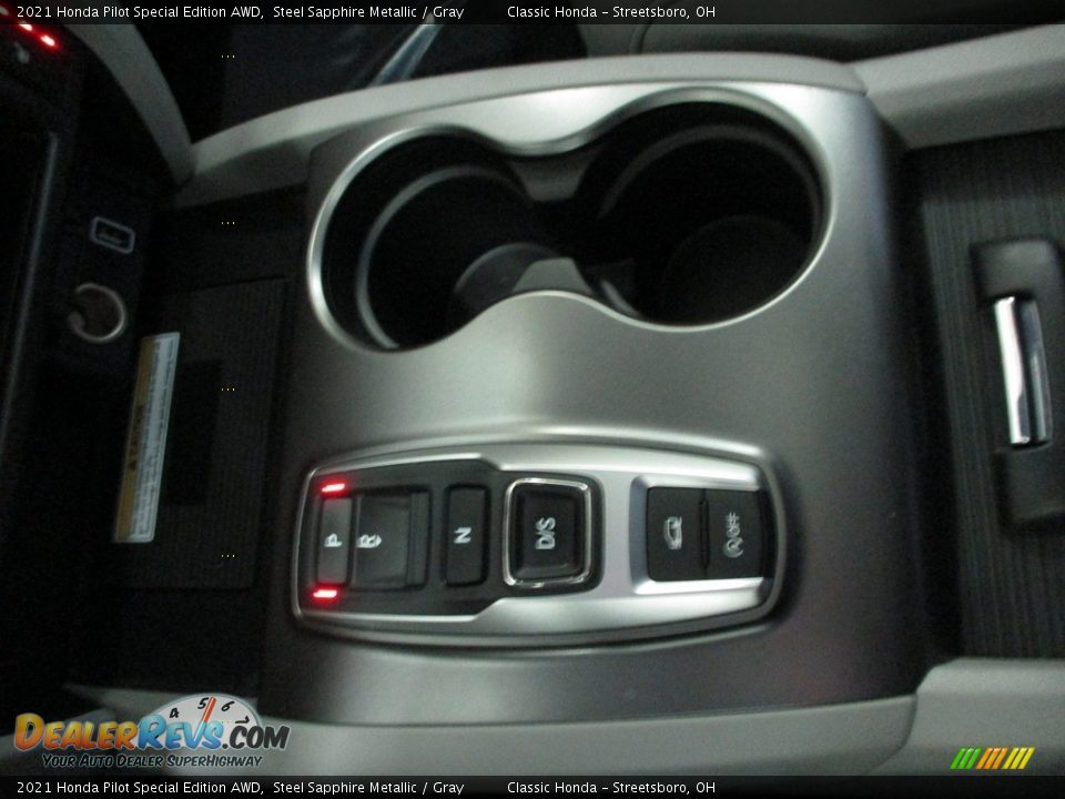 2021 Honda Pilot Special Edition AWD Steel Sapphire Metallic / Gray Photo #36