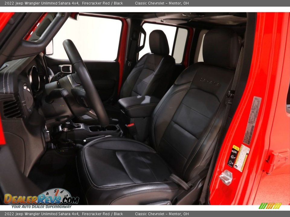2022 Jeep Wrangler Unlimited Sahara 4x4 Firecracker Red / Black Photo #5