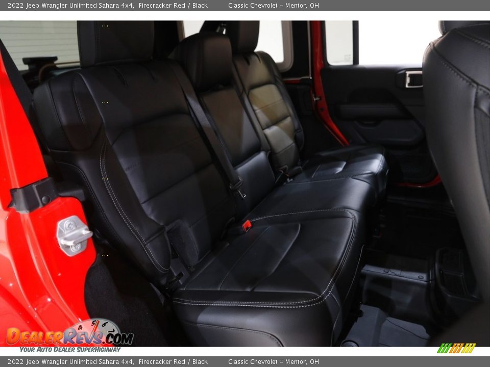 2022 Jeep Wrangler Unlimited Sahara 4x4 Firecracker Red / Black Photo #17