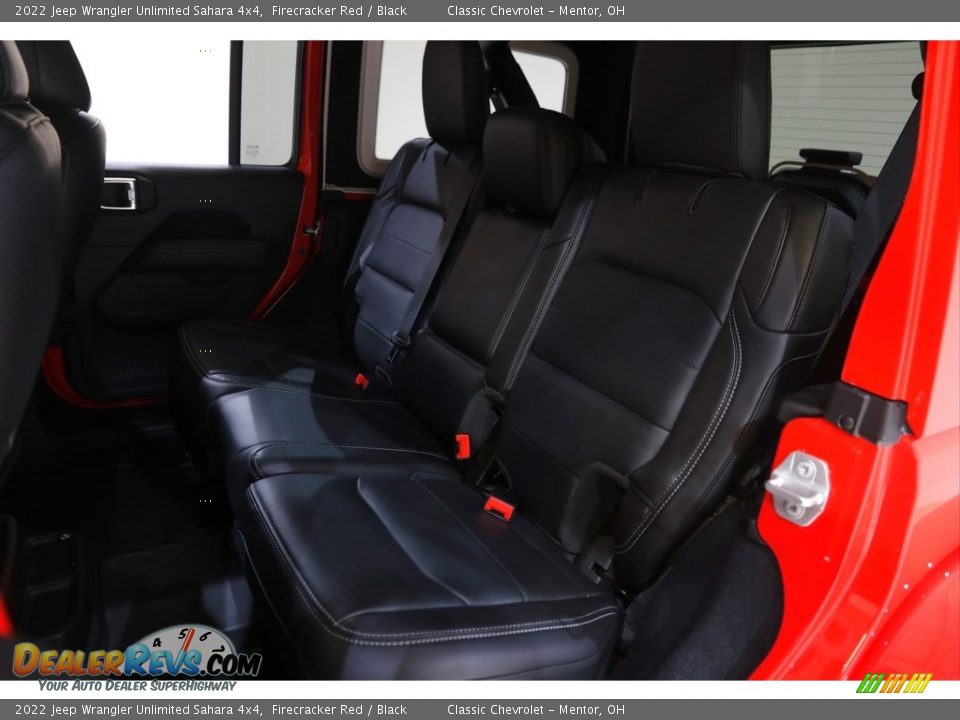 2022 Jeep Wrangler Unlimited Sahara 4x4 Firecracker Red / Black Photo #18