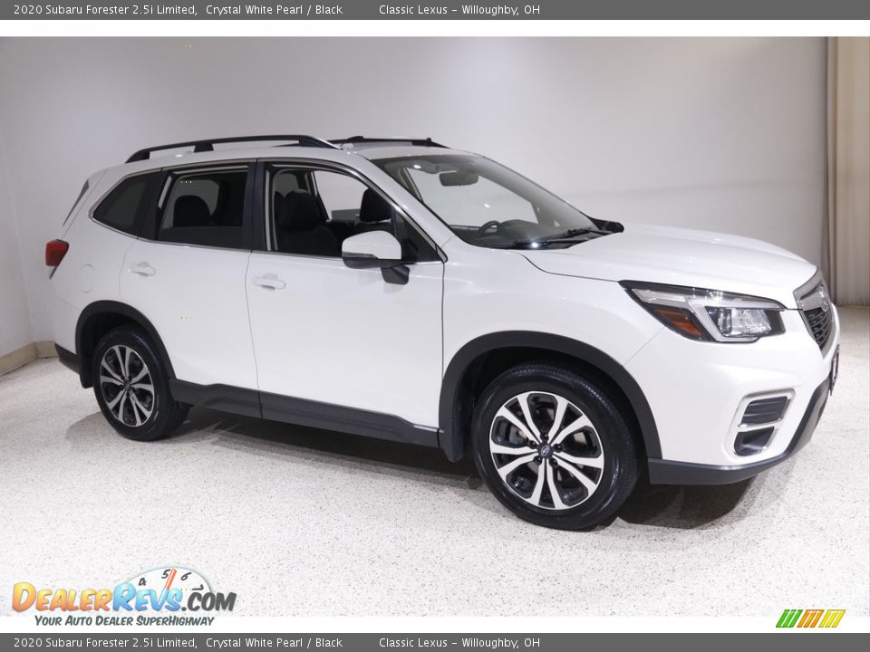 2020 Subaru Forester 2.5i Limited Crystal White Pearl / Black Photo #1