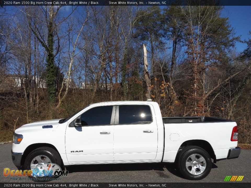 2020 Ram 1500 Big Horn Crew Cab 4x4 Bright White / Black Photo #1