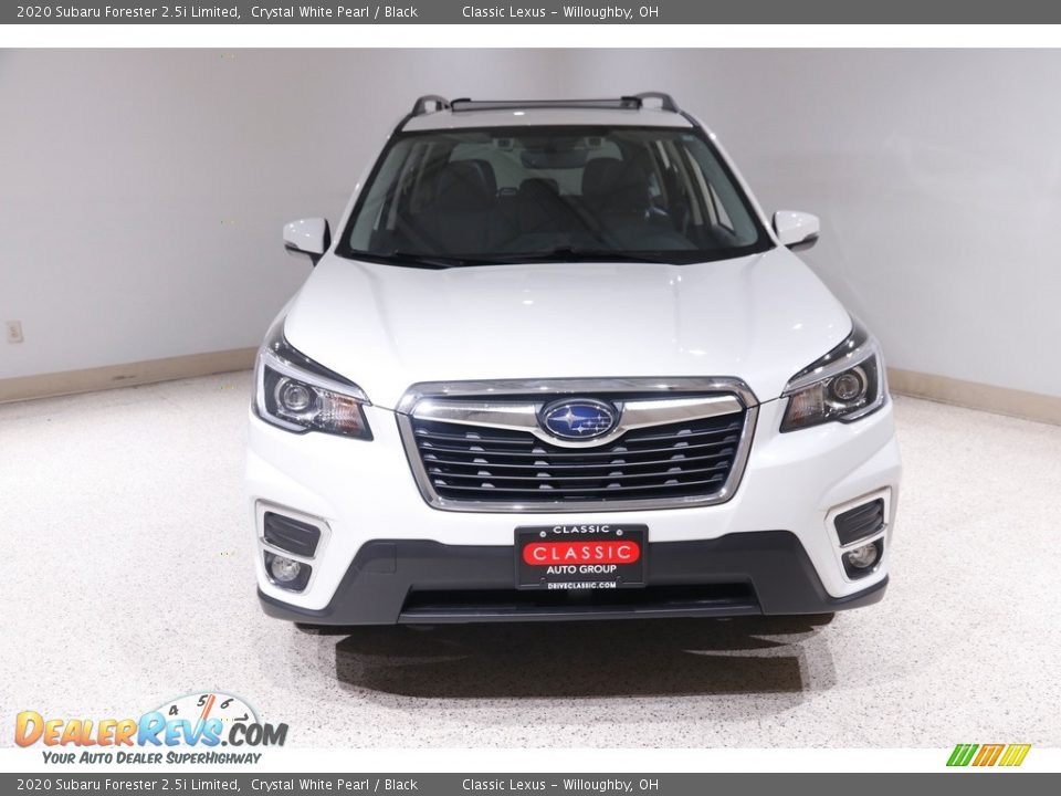 2020 Subaru Forester 2.5i Limited Crystal White Pearl / Black Photo #2