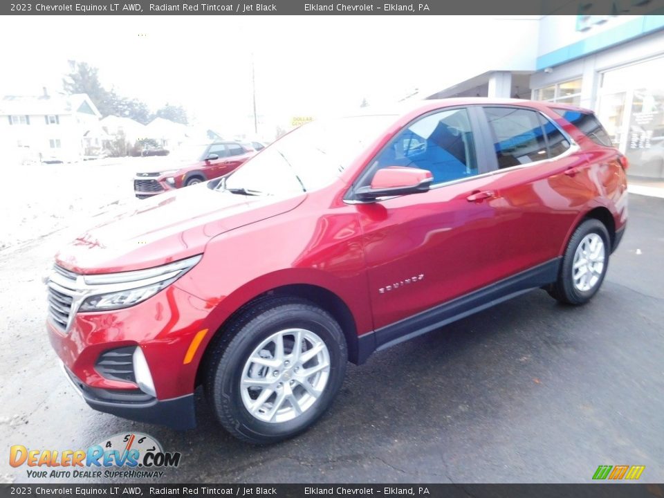 2023 Chevrolet Equinox LT AWD Radiant Red Tintcoat / Jet Black Photo #1