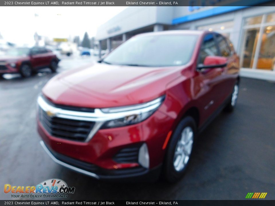 2023 Chevrolet Equinox LT AWD Radiant Red Tintcoat / Jet Black Photo #2