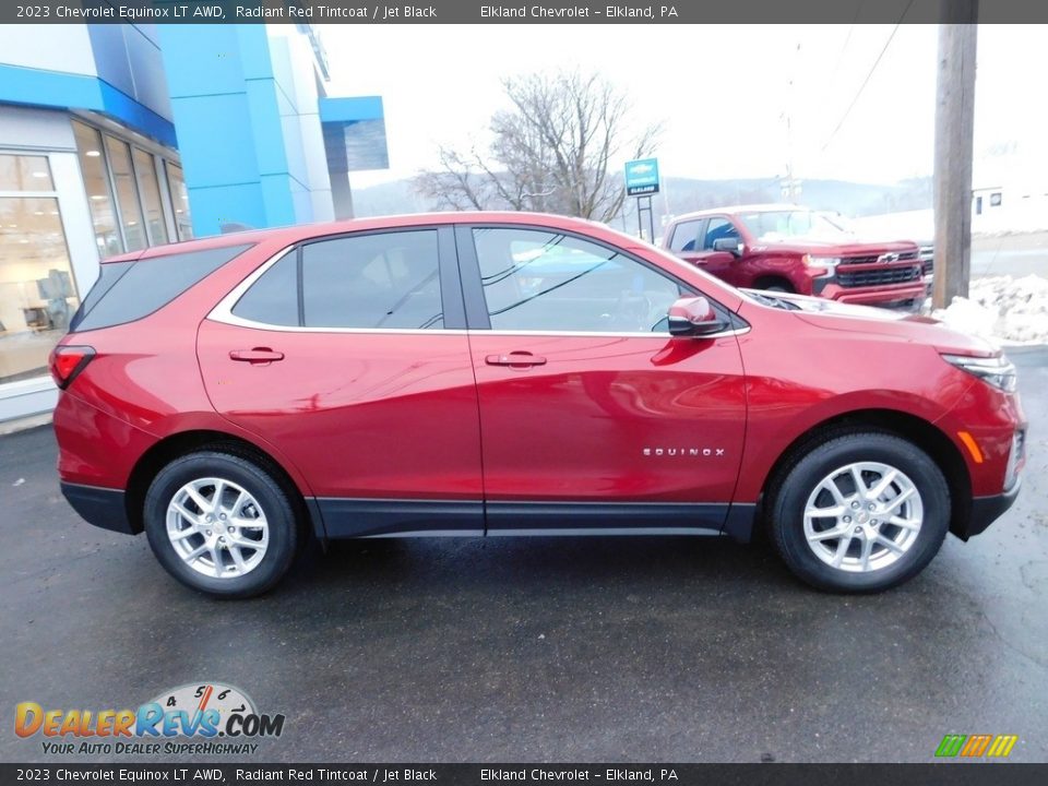 2023 Chevrolet Equinox LT AWD Radiant Red Tintcoat / Jet Black Photo #6