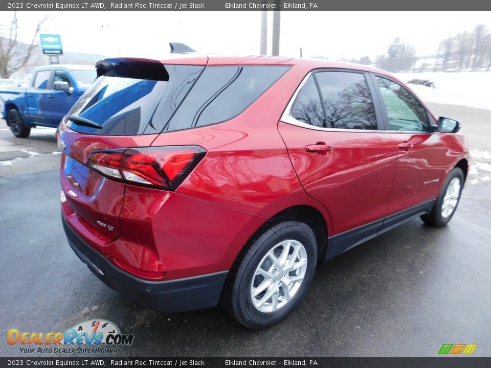 2023 Chevrolet Equinox LT AWD Radiant Red Tintcoat / Jet Black Photo #7