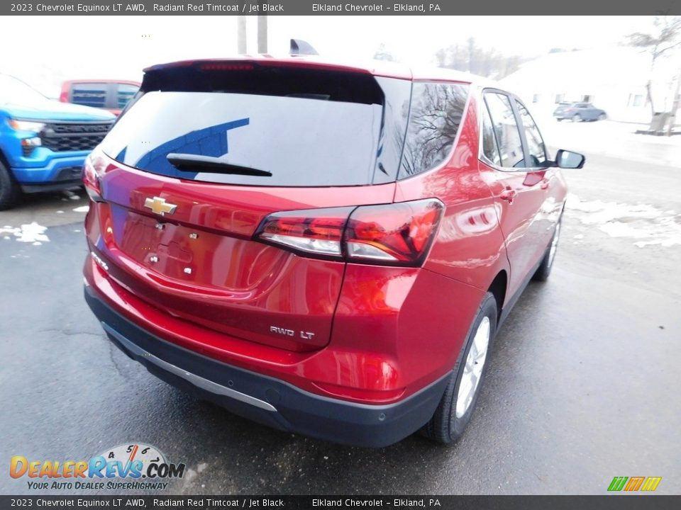 2023 Chevrolet Equinox LT AWD Radiant Red Tintcoat / Jet Black Photo #8