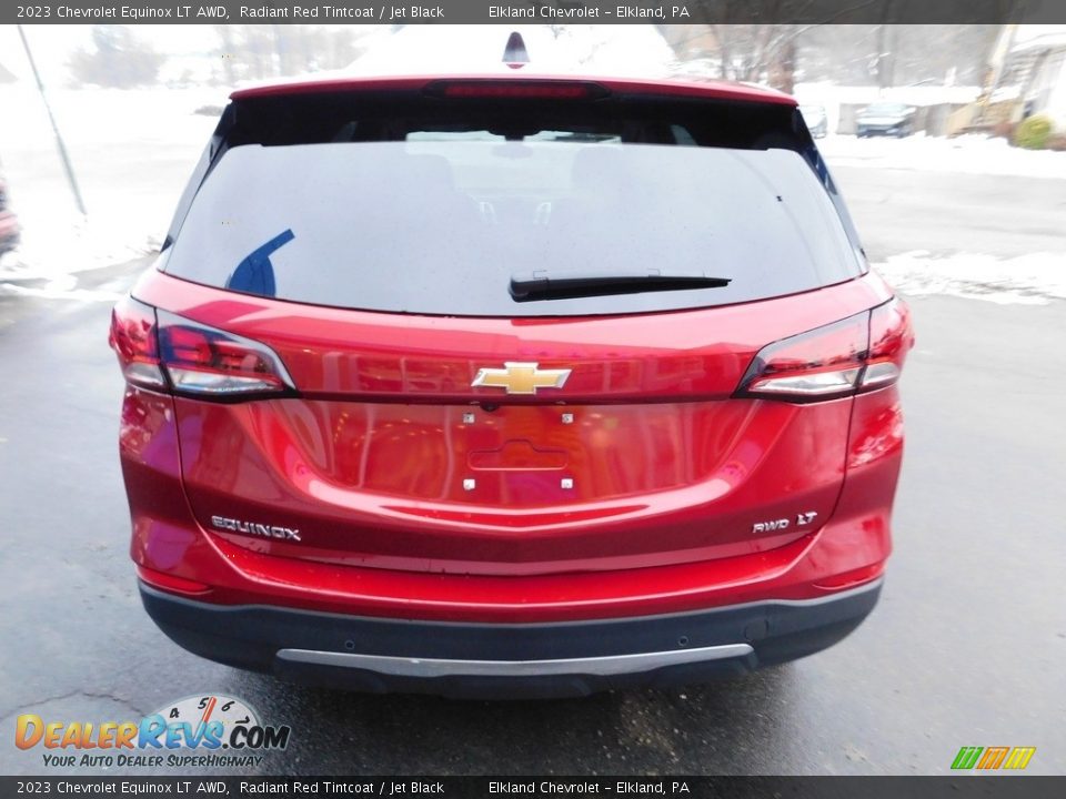 2023 Chevrolet Equinox LT AWD Radiant Red Tintcoat / Jet Black Photo #9