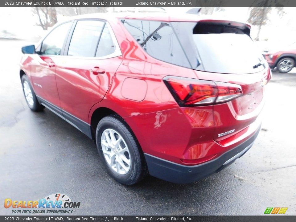 2023 Chevrolet Equinox LT AWD Radiant Red Tintcoat / Jet Black Photo #10