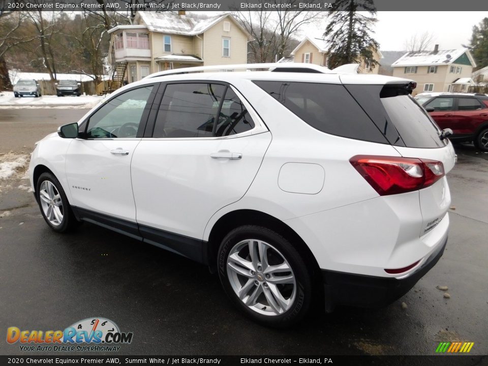 2020 Chevrolet Equinox Premier AWD Summit White / Jet Black/Brandy Photo #11