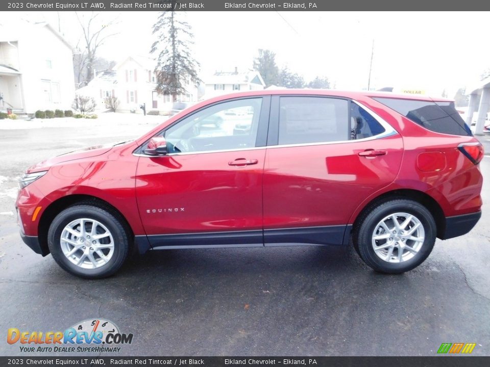 Radiant Red Tintcoat 2023 Chevrolet Equinox LT AWD Photo #11