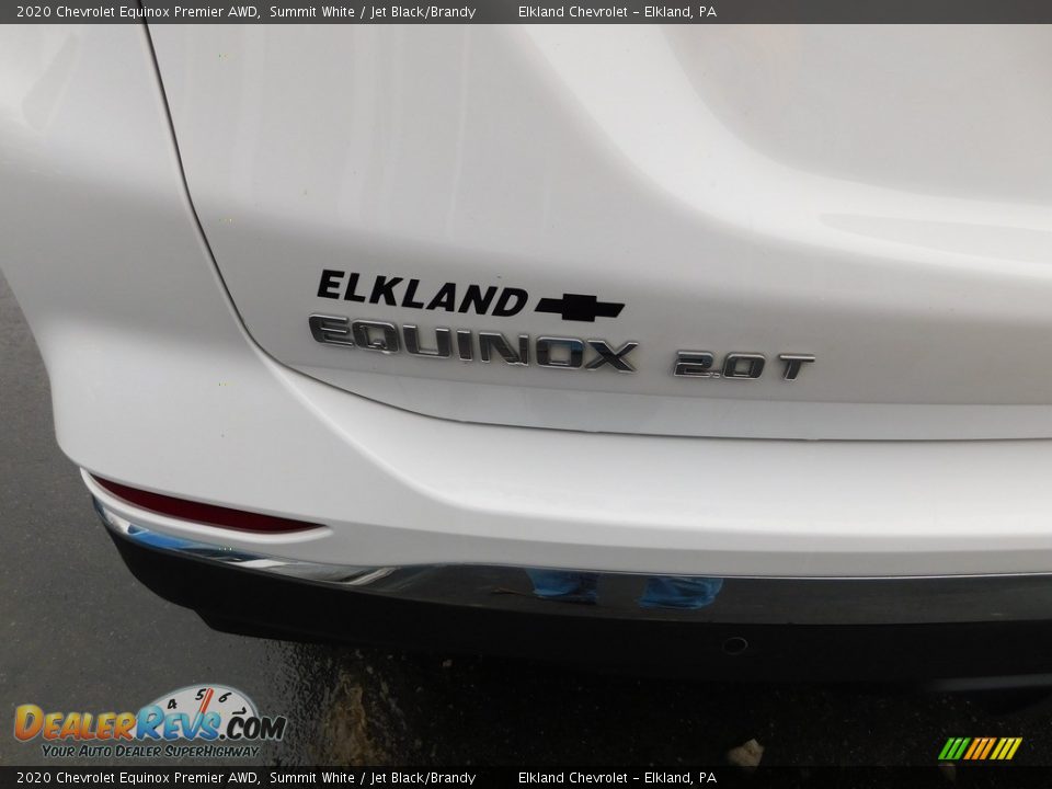 2020 Chevrolet Equinox Premier AWD Summit White / Jet Black/Brandy Photo #14
