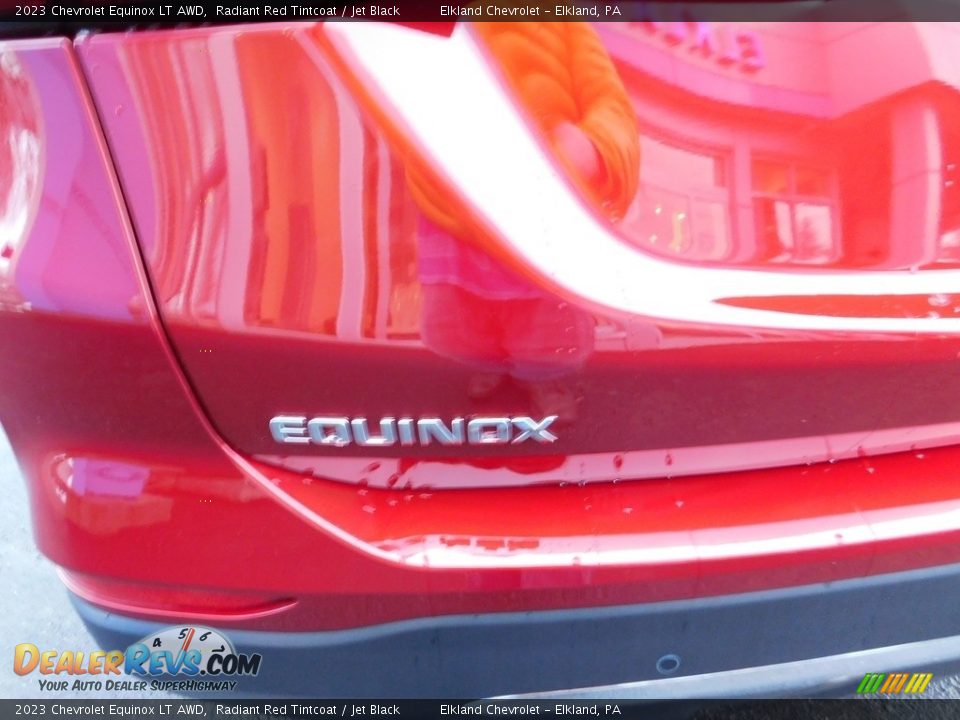 2023 Chevrolet Equinox LT AWD Radiant Red Tintcoat / Jet Black Photo #13