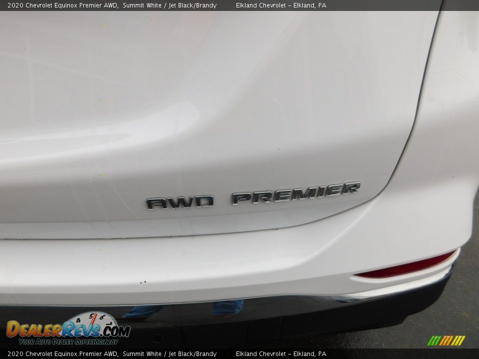 2020 Chevrolet Equinox Premier AWD Summit White / Jet Black/Brandy Photo #15