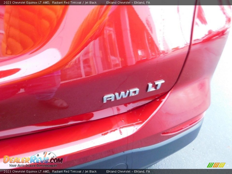 2023 Chevrolet Equinox LT AWD Radiant Red Tintcoat / Jet Black Photo #14