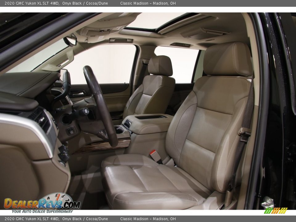 2020 GMC Yukon XL SLT 4WD Onyx Black / Cocoa/Dune Photo #5
