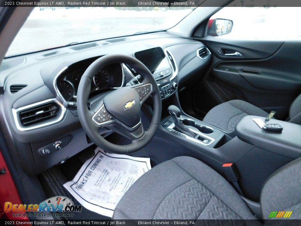 Jet Black Interior - 2023 Chevrolet Equinox LT AWD Photo #20