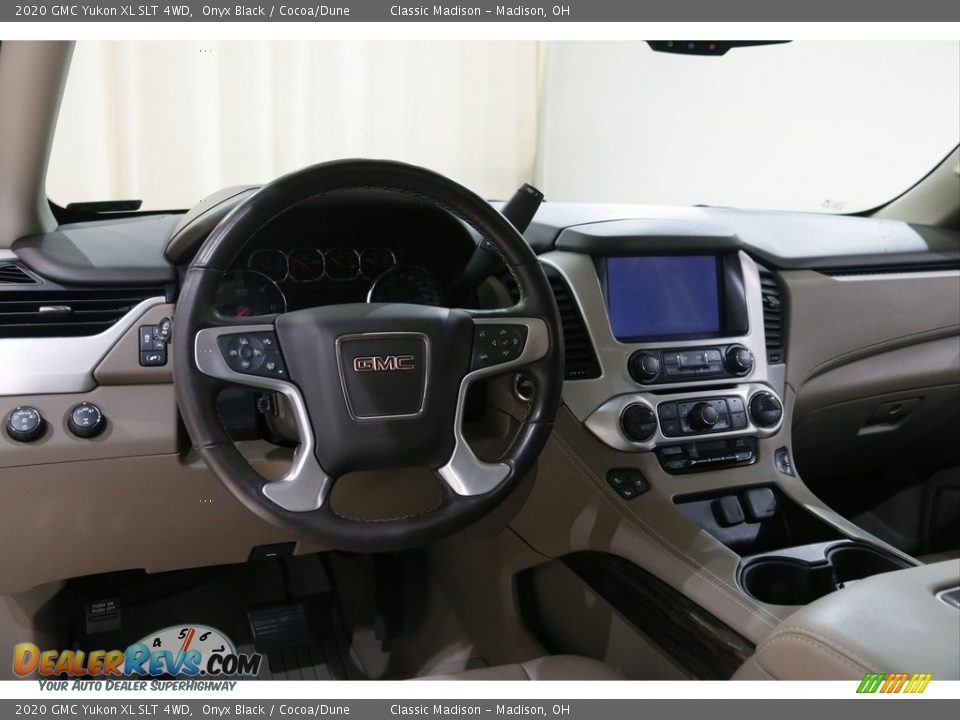 2020 GMC Yukon XL SLT 4WD Onyx Black / Cocoa/Dune Photo #7