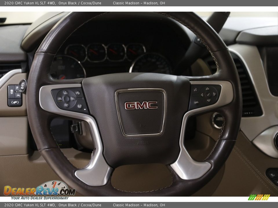 2020 GMC Yukon XL SLT 4WD Onyx Black / Cocoa/Dune Photo #8