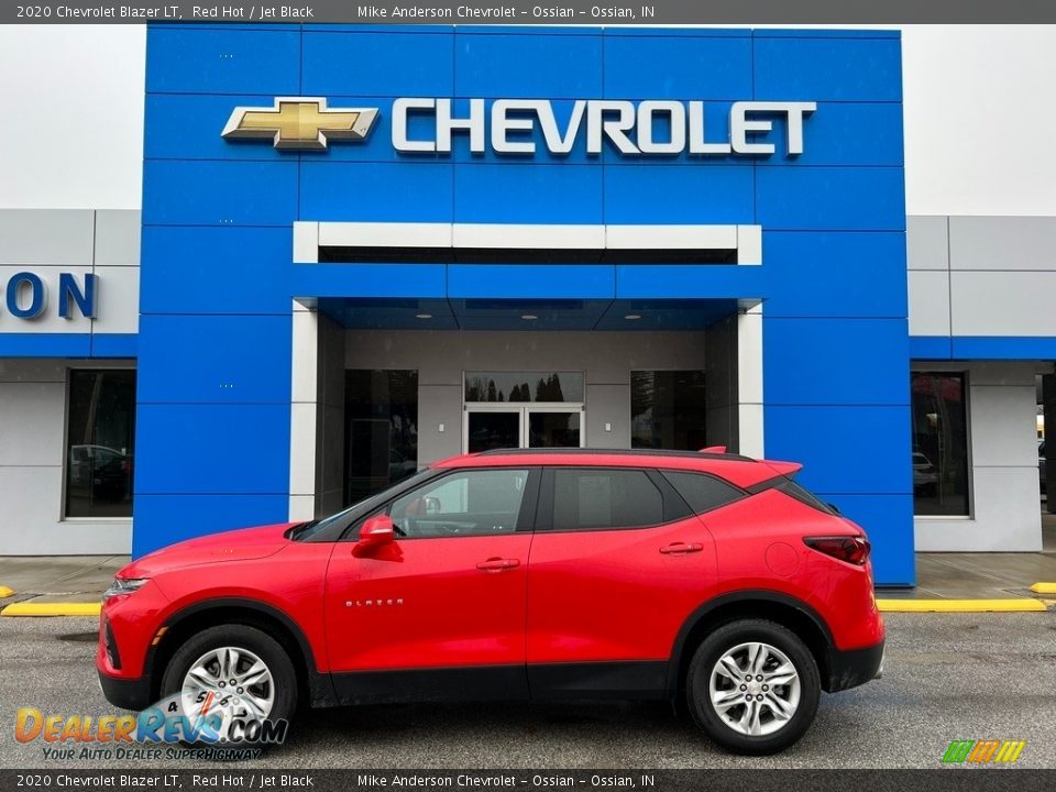 2020 Chevrolet Blazer LT Red Hot / Jet Black Photo #1