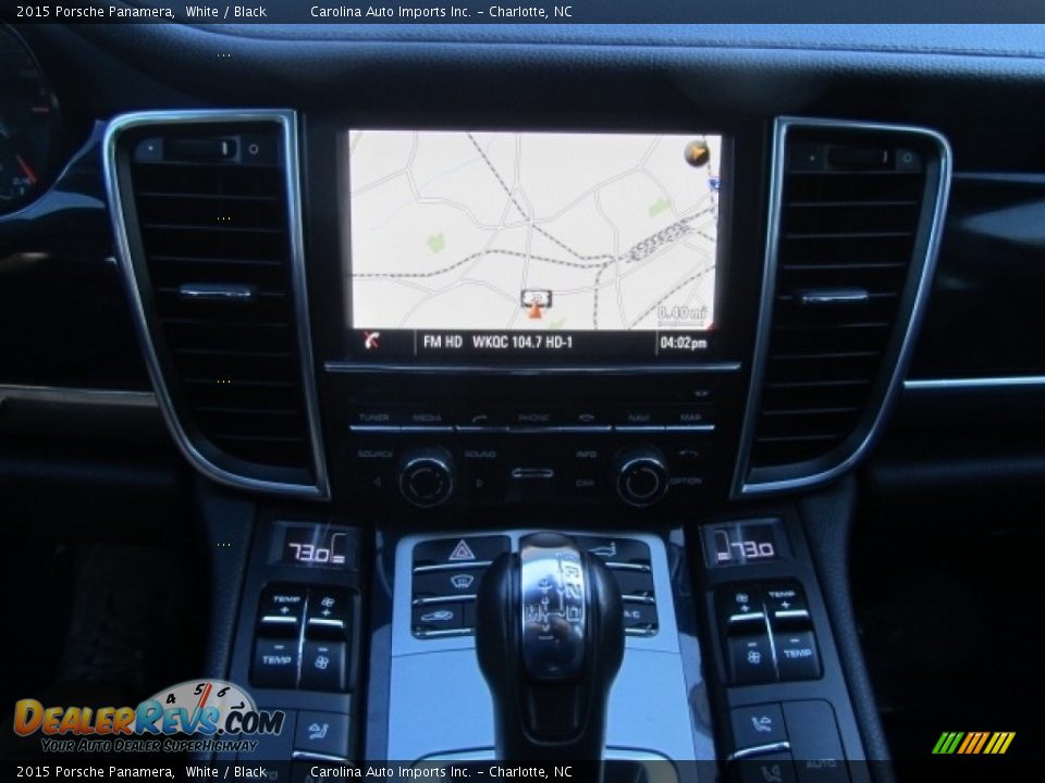 2015 Porsche Panamera White / Black Photo #16