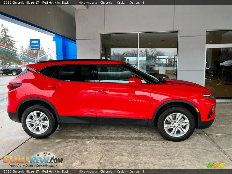 2020 Chevrolet Blazer LT Red Hot / Jet Black Photo #6