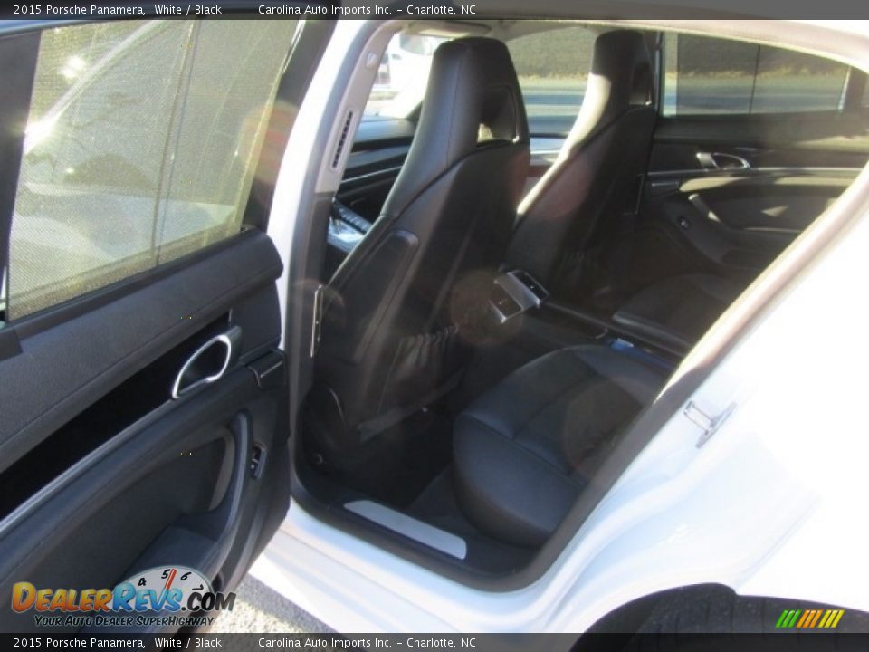 2015 Porsche Panamera White / Black Photo #20