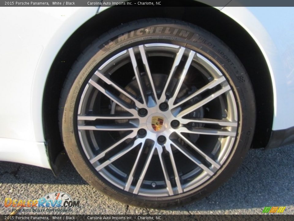 2015 Porsche Panamera White / Black Photo #26