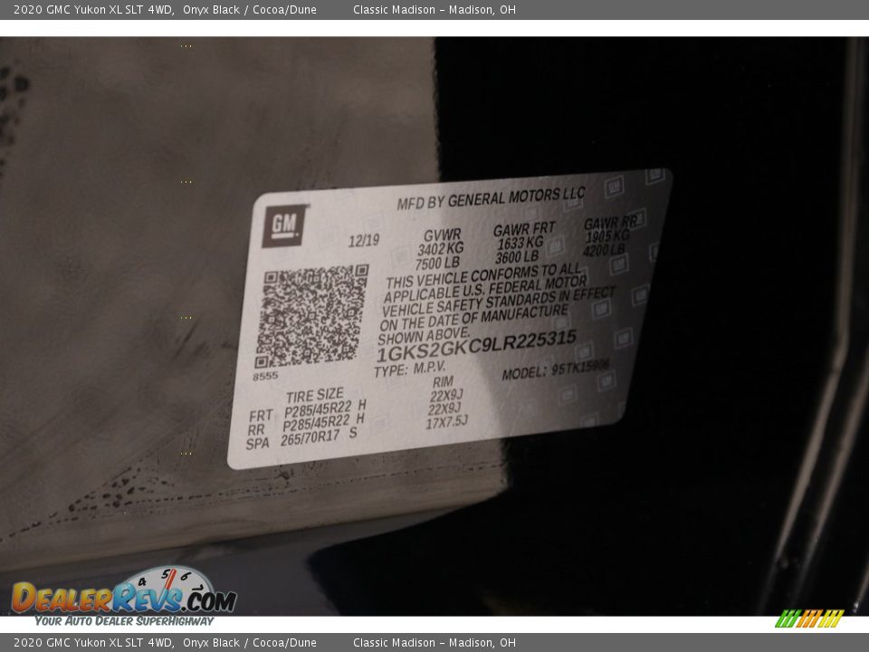 2020 GMC Yukon XL SLT 4WD Onyx Black / Cocoa/Dune Photo #25