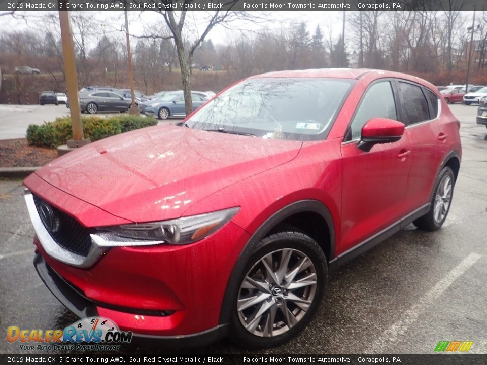 2019 Mazda CX-5 Grand Touring AWD Soul Red Crystal Metallic / Black Photo #1