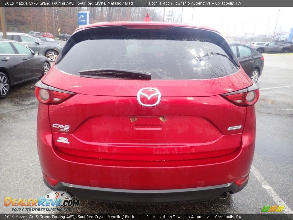 2019 Mazda CX-5 Grand Touring AWD Soul Red Crystal Metallic / Black Photo #3