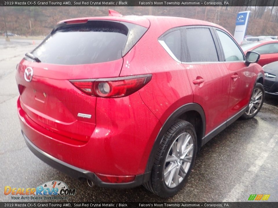 2019 Mazda CX-5 Grand Touring AWD Soul Red Crystal Metallic / Black Photo #4