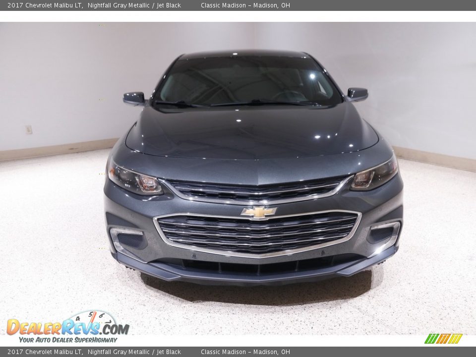 2017 Chevrolet Malibu LT Nightfall Gray Metallic / Jet Black Photo #2