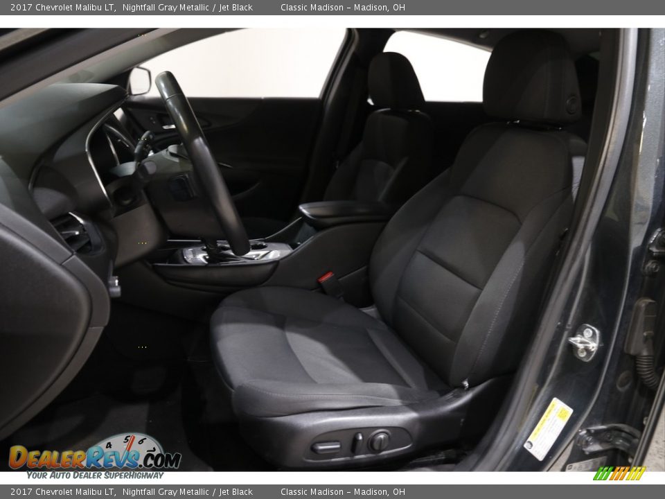 2017 Chevrolet Malibu LT Nightfall Gray Metallic / Jet Black Photo #5